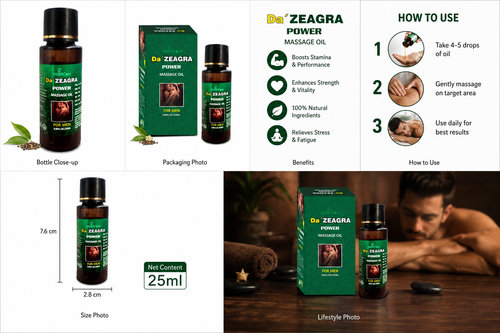 Da' ZEAGRA Power Massage Oil