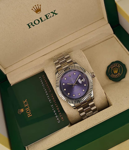 Sky-Dweller Style Premium Luxury Automatic Watch – Green Dial | Steel Jubilee Bracelet
