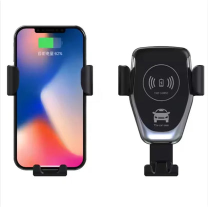Auto-Clamping 15W Wireless Car Charger | Fast Charging | 360° Rotation | For iPhone & Android